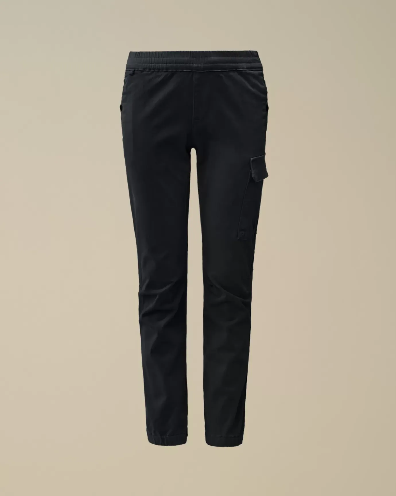 Clothing 4-8<C.P. Company U16 Stretch Sateen Logo Pants Total Eclipse – Blue
