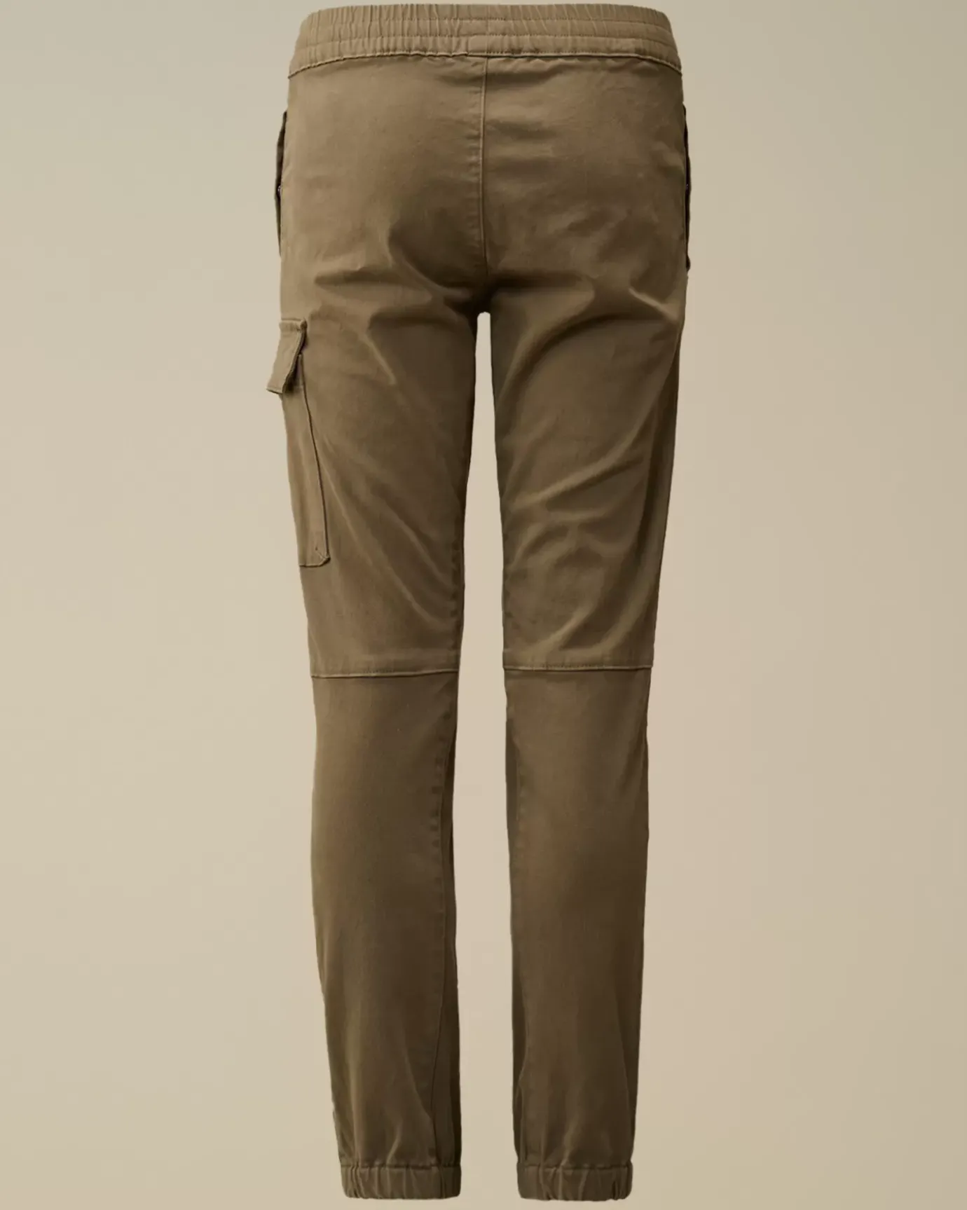 Clothing 10-14<C.P. Company U16 Stretch Sateen Logo Pants Walnut – Beige