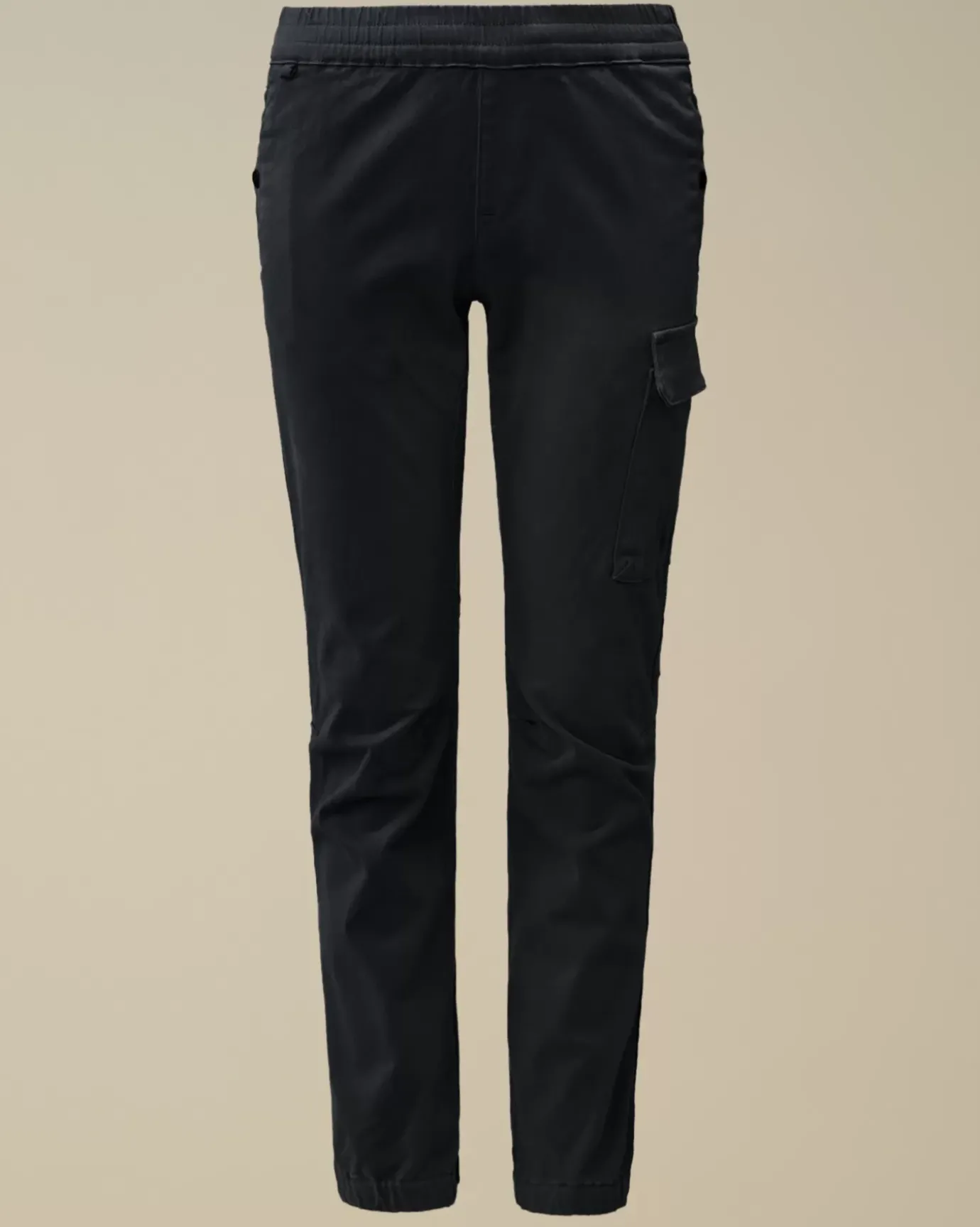 Clothing 10-14<C.P. Company U16 Stretch Sateen Logo Pants Total Eclipse – Blue