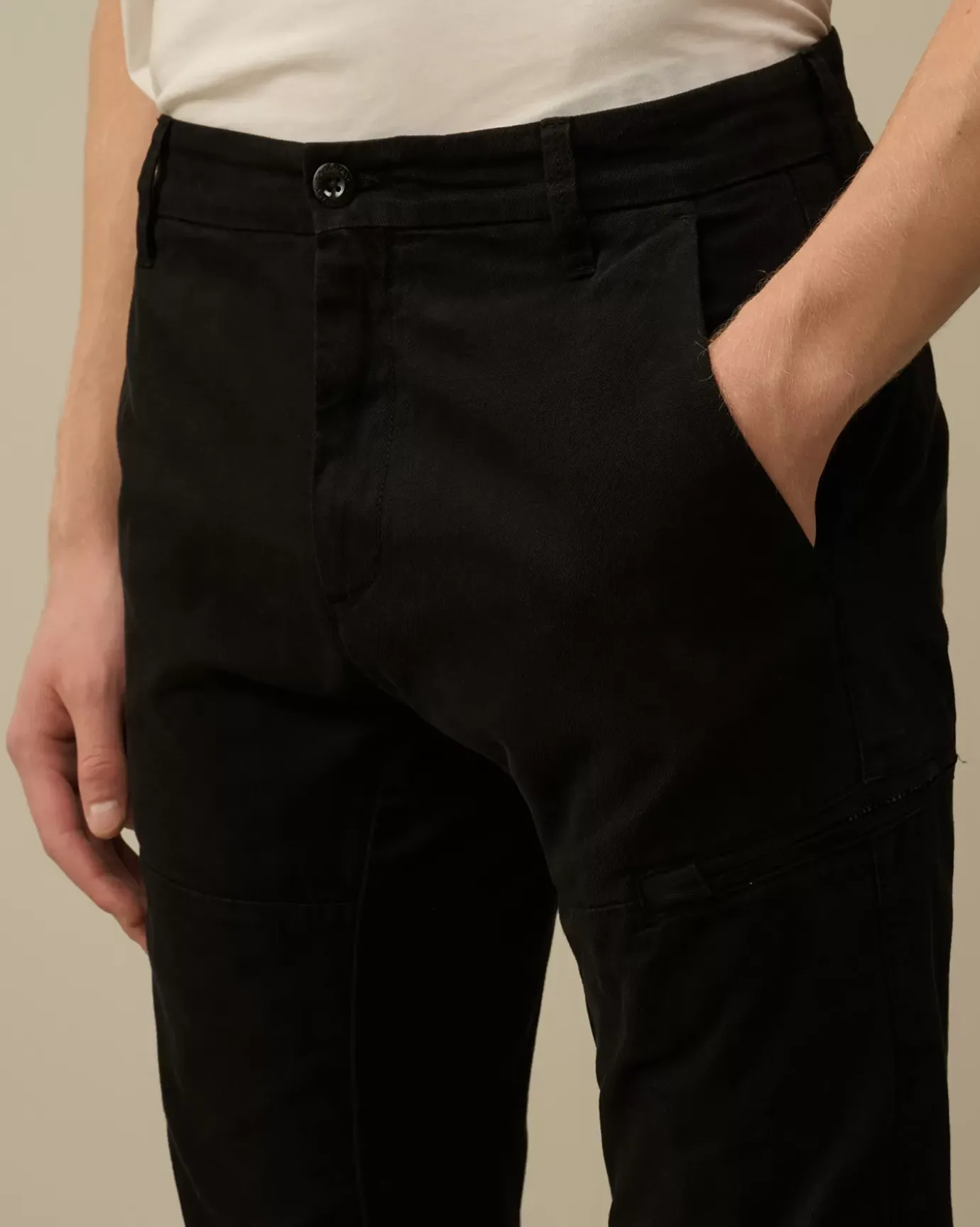 Trousers<C.P. Company Vintage Army Structure Ergonomic Pants Black