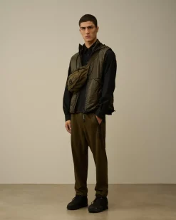 Shirt<C.P. Company Wool Gabardine Shirt Black