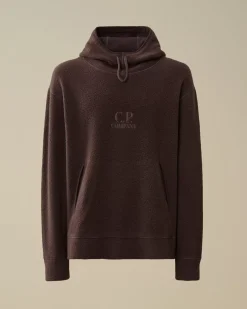 Sweatshirts<C.P. Company Wool Polar Fleece Hooded Sweatshirt Boulevard – Violet