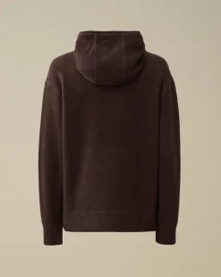 Sweatshirts<C.P. Company Wool Polar Fleece Hooded Sweatshirt Boulevard – Violet